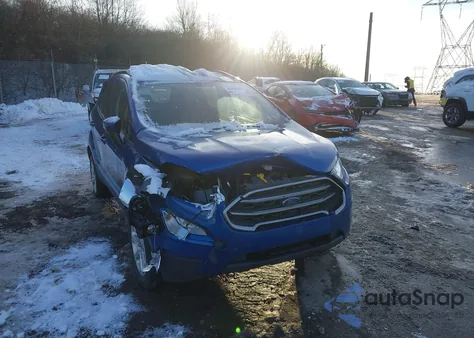 2022 Ford Ecosport Se z USA, uszkodzony, nr VIN MAJ6S3GL5NC457520